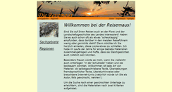 Desktop Screenshot of die-reise-maus.de