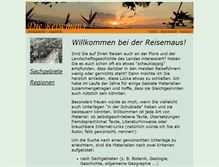 Tablet Screenshot of die-reise-maus.de